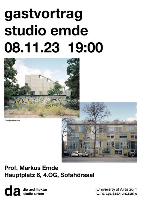 Gastvortrag von Prof. Markus Emde