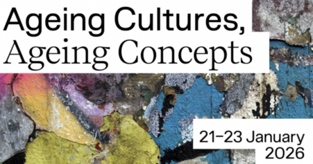 Plakat Ageing Cultures, Ageing Concepts