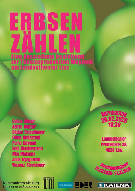 Plakat Erbsen zählen