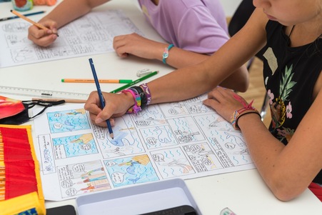 Comicworkshop der KinderJugendKreativUni