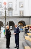 Bundespräsident Van der Bellen besuchte Kunstuniversität Linz