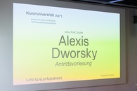 Antrittsvorlesung Alexis Dworsky