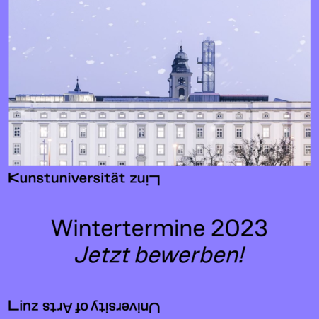 Anmeldung zur Zulassungsprüfung „Wintertermin 2023“
